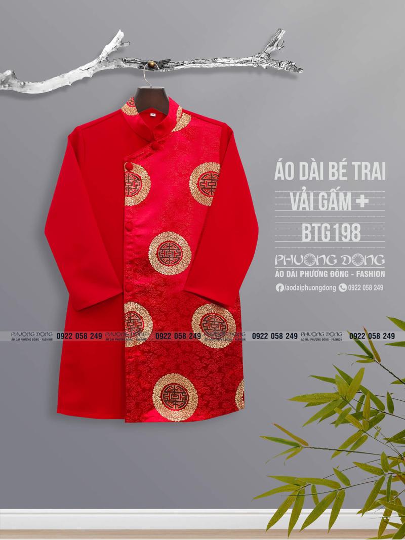 Áo Dài Cách Tân Bé Trai BTG198